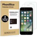 Pack de 2 verre tremp pour iphone 8 film protection ecran verre trempe lot de 2 vitre ecran protecteur ...