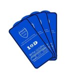 Pack de 4 protections d'�cran en verre tremp� 10d hd (film nu) compatibles avec iphone 17 pro max (6, ...
