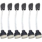 (pack de 6) gu10 support de lampe base en céramique et bornier / pont avec câble et manchon dâ¿isolation ... (pack de 6) gu10 support de lampe base en céramique et bornier / pont avec câble et manchon dâ¿isolation ...