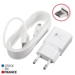 Pack chargeur + c�ble pour samsung galaxy xcover 3 fast charger ultra - puissant et rapide nouvelle generation ...