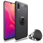 Pack coque magn�tique aimant�e housse protection xiaomi mi a3 (mia3) avec support stand voiture magn�tique ...