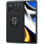 Pack coque magn�tique aimant�e housse protection xiaomi poco x4 pro 5g avec support stand voiture magn�tique ...