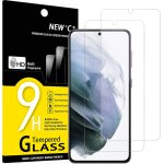 Pack of 2 tempered glass screen protector for samsung galaxy s21 plus / s21 + 5g (6. 7), effective against ...