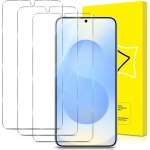 Pack of 3 tempered glass screen protector for samsung galaxy s25 5g [9h hardness] [bubble - free] [anti ...