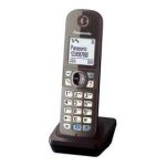 Panasonic kx - tga681 t�l�phone dect identification de l'appelant marron