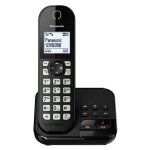 Panasonic kx - tgc460gb t�l�phone dect identification de l'appelant noir
