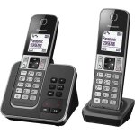 Panasonic kx - tgd322 - t�l�phone sans fil - syst�me de r�pondeur avec id d'appelant / appel en instance ...
