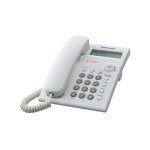 Panasonic kx - tsc11 tlphone dect identification de l'appelant blanc