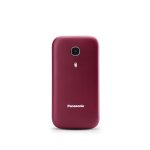 Panasonic kx - tu400exr tlphone portable pour seniors / rouge grenat