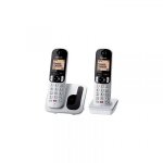 Panasonic kx - tgc250 t�l�phone dect identification de l'appelant noir, gris