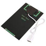 Panneau solaire chargeur de batterie 5w 5v, module solaire avec port usb, panneau de charge solaire d'ext�rieu ...