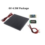 Panneau solaire chargeur de batterie min solaire / affichage de batterie, kit de bricolage cble ph 2. ...