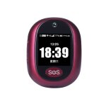 Pendentif traceur gps 4g appel sos etanche pour enfant senior rouge - yonis Pendentif traceur gps 4g appel sos etanche pour enfant senior rouge - yonis