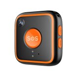 Pendentif traceur gps 4g sos avec d�tection de chute ip67 noir yonis