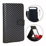 Ph26â® etui housse folio noir a pois dorés pour lg optimus 7 e900 en eco - cuir avec porte cartes, miroir ... Ph26â® etui housse folio noir a pois dorés pour lg optimus 7 e900 en eco - cuir avec porte cartes, miroir ...