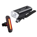 Phare de v�lo voyant d'avertissement vtt phare intelligent usb lumi�re rechargeable feu arri�re capteur ...
