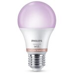 Philips ampoule rgb led connect�e a60, base e27, 806 lm