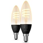 Philips bougie - ampoule connect�e e14 - (pack de 2)