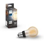 Philips hue white ambiance, ampoule led connecte filament e27, compatible bluetooth, fonctionne avec ...