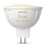 Philips mr16 spot connecté gu 5. 3 blanche froide a chaude Philips mr16 spot connecté gu 5. 3 blanche froide a chaude