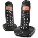 Phoneeasy 100w téléphone sans fil dect pour seniors avec grandes touches et son amplifié (noir x 2) [version ... Phoneeasy 100w téléphone sans fil dect pour seniors avec grandes touches et son amplifié (noir x 2) [version ...