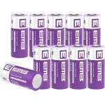 Pile cr123a lithium 3v lot de 10 piles cr123 / cr123a / cr17345 1700 mah haute performance batterie avec ...