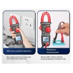 Pince ampremtrique numrique intelligente, multimtre de haute prcision 400 a ac / dc, pince ampremtrique ...