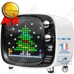Pixel tlphone mobile sans fil bluetooth mini - rveil haut - parleur forme tv enregistrement audio ...