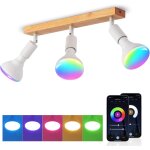 Plafonnier spots, 3 spots de plafond led intérieurs base e27, spots de plafond blanc avec base rectangulaire, ... Plafonnier spots, 3 spots de plafond led intérieurs base e27, spots de plafond blanc avec base rectangulaire, ...