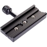 Plaque a d�gagement rapide compatible avec arca swiss 120 mm avec adaptateur a pince qr avec convertisseur ...