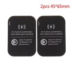 Plaques de disques magn�tiques pour chargeur sans fil, 2 pi�ces, support de t�l�phone portable pour voiture ...
