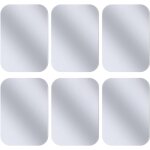 Plaque métallique, lot de 6 plaques métal autocollante pour support téléphone voiture magnétique plaques ... Plaque métallique, lot de 6 plaques métal autocollante pour support téléphone voiture magnétique plaques ...