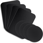 Plaques métalliques pour aimants, 8 pièces plaques métalliques autocollantes, plaques métalliques ultra ... Plaques métalliques pour aimants, 8 pièces plaques métalliques autocollantes, plaques métalliques ultra ...