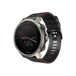 Polar grit x pro - titan - montre de sport avec bracelet - cuir perfor - gris - taille du bracelet : ...