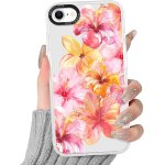 Polki - transparente coque pour iphone 7 / 8 / se 2020 / se 2022, aesthetic hibiscus fleur eté flower ... Polki - transparente coque pour iphone 7 / 8 / se 2020 / se 2022, aesthetic hibiscus fleur eté flower ...