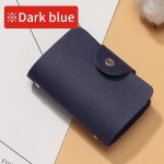 Porte - cartes de visite antivol en cuir pu pour femme, porte - cartes de crdit d'identit, etui de ...