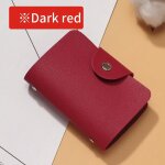 Porte - cartes de visite antivol en cuir pu pour femme, porte - cartes de crdit d'identit, etui de ...