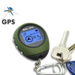 Porte cles mini traceur gps localisation ecran lcd altitude 16 points d'interets yonis