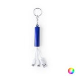 Porte - cl�s power bank avec t�moin lumineux led - recharger batterie couleur - rouge