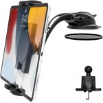 Porte tablette ventouse voiture avant, support tablette voiture tableau de bord ventilation pare - brise, ... Porte tablette ventouse voiture avant, support tablette voiture tableau de bord ventilation pare - brise, ...