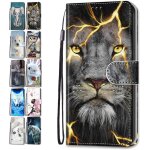 Portefeuille coque pour samsung galaxy s10 plus cuir flip case cover motif avec fentes de carte pochette ... Portefeuille coque pour samsung galaxy s10 plus cuir flip case cover motif avec fentes de carte pochette ...