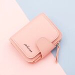 Portefeuilles courts en cuir pu pour femmes, porte - cartes de crdit, porte - cartes d'identit, petit ...