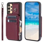 Portefeuille etui pour samsung galaxy a52 4g / 5g 3 grande carte blocage rfid etui flip folio cuir pu ...