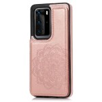 Portefeuille avec porte - cartes etui pour huawei p40 boutons doubles flip antichoc mandala en relief ... Portefeuille avec porte - cartes etui pour huawei p40 boutons doubles flip antichoc mandala en relief ...