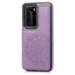 Portefeuille avec porte - cartes etui pour huawei p40 cuir pu motif fleur boutons doubles mandala en ... Portefeuille avec porte - cartes etui pour huawei p40 cuir pu motif fleur boutons doubles mandala en ...