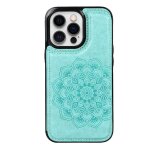 Portefeuille avec porte - cartes etui pour iphone 13 pro max motif fleur flip antichoc cuir pu boutons ...