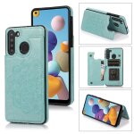 Portefeuille avec porte - cartes etui pour samsung galaxy a21 motif fleur cuir pu boutons doubles mandala ...