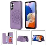 Portefeuille avec porte - cartes etui pour samsung galaxy a35 5g mandala en relief cuir pu boutons doubles ... Portefeuille avec porte - cartes etui pour samsung galaxy a35 5g mandala en relief cuir pu boutons doubles ...