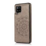 Portefeuille avec porte - cartes etui pour samsung galaxy a42 5g boutons doubles motif fleur mandala ...