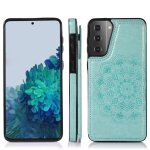 Portefeuille avec porte - cartes etui pour samsung galaxy s21 plus cuir pu boutons doubles flip antichoc ...